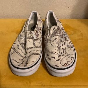 Harry Potter classic slip on vans